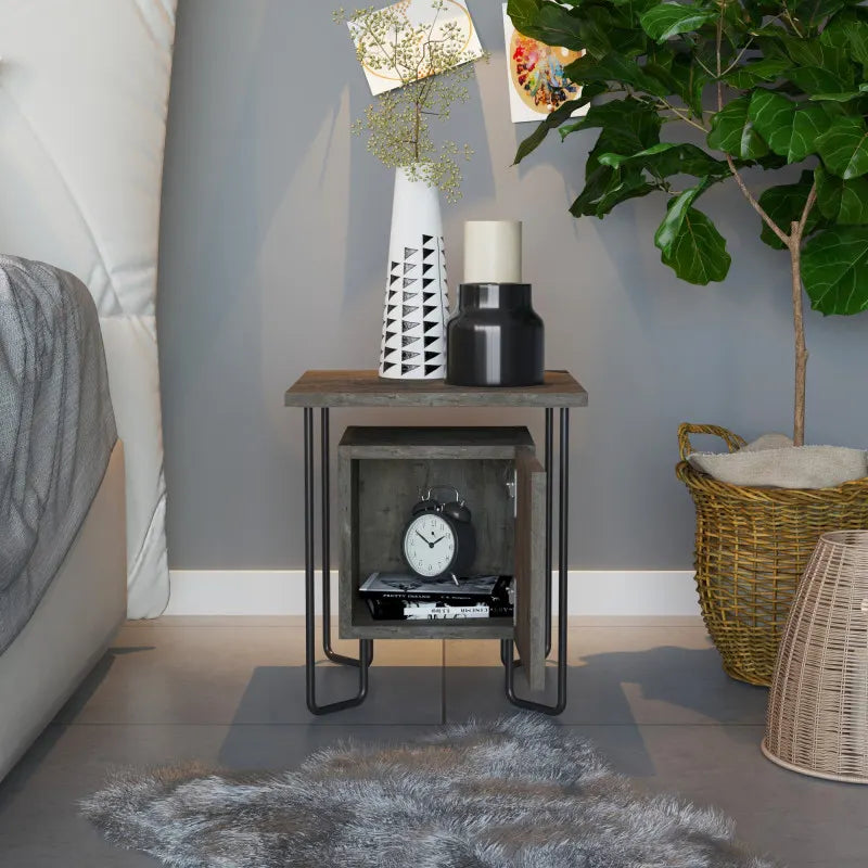 ACRES NIGHTSTAND - DARK COFFEE