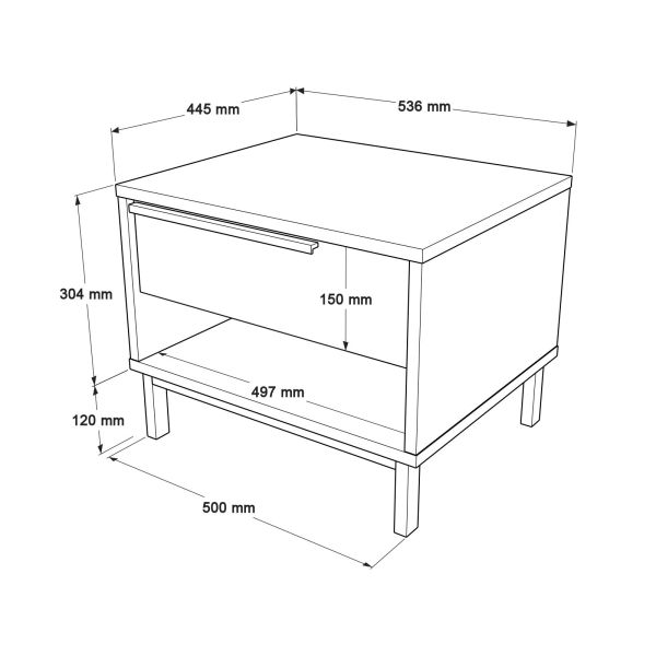 EVA Bedside table