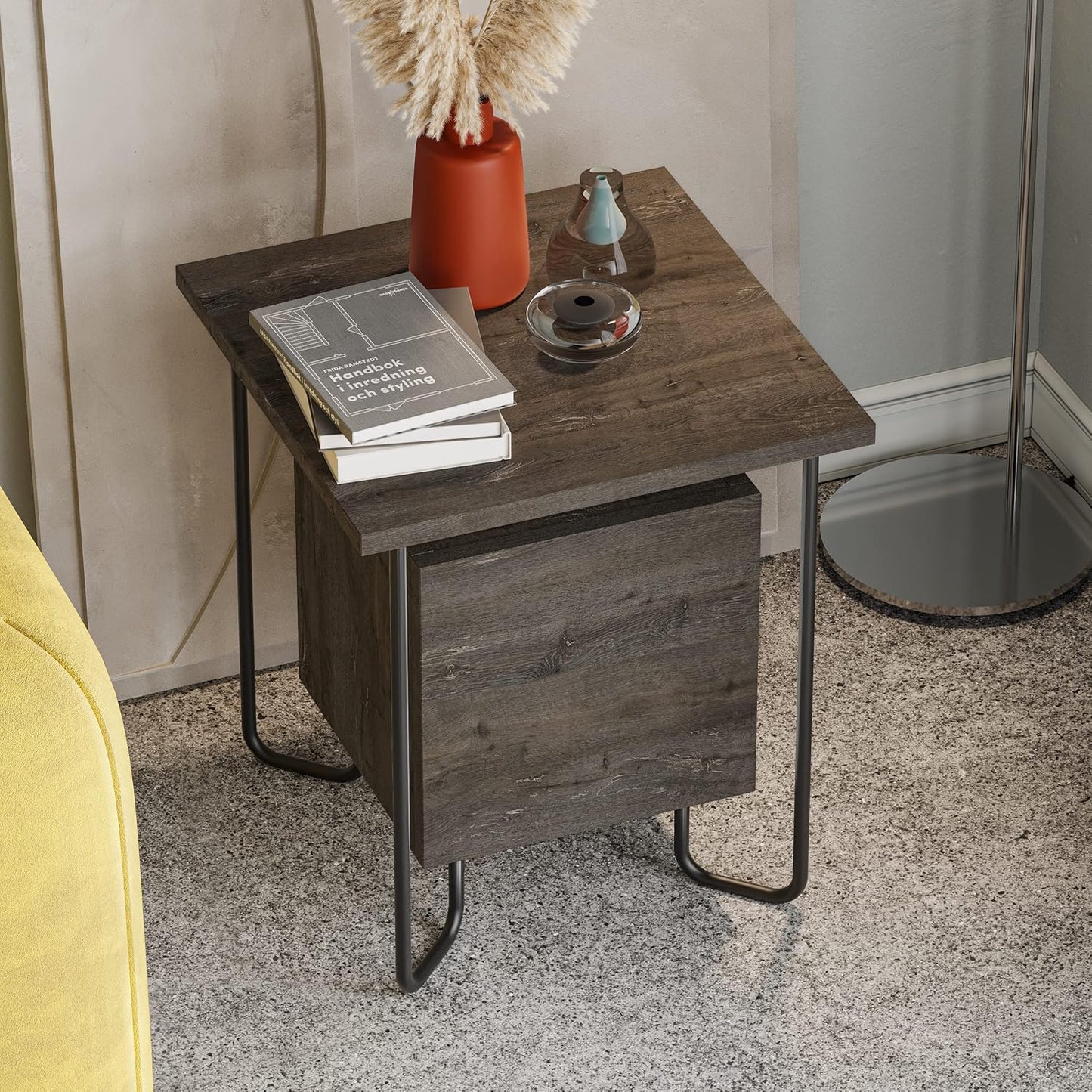 ACRES NIGHTSTAND - DARK COFFEE