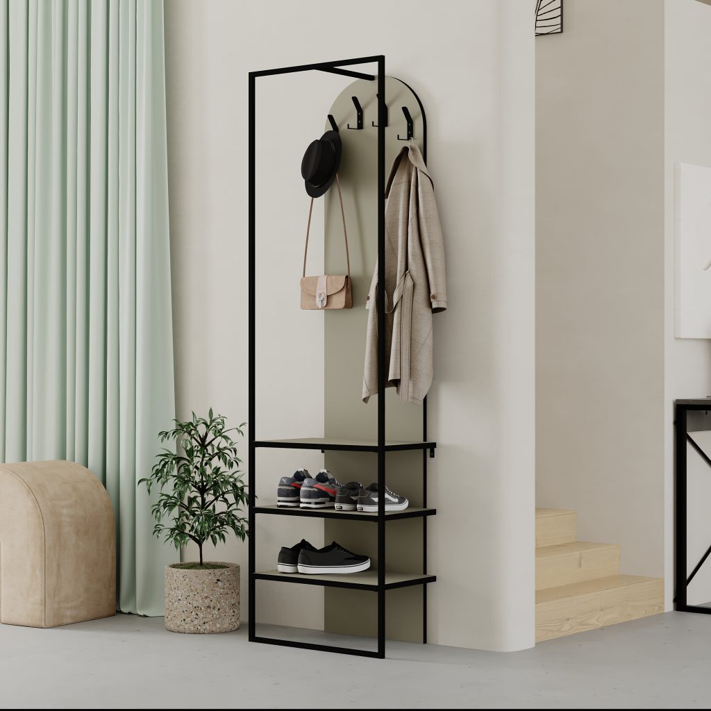ARCHY HALL STAND - ASH GREEN