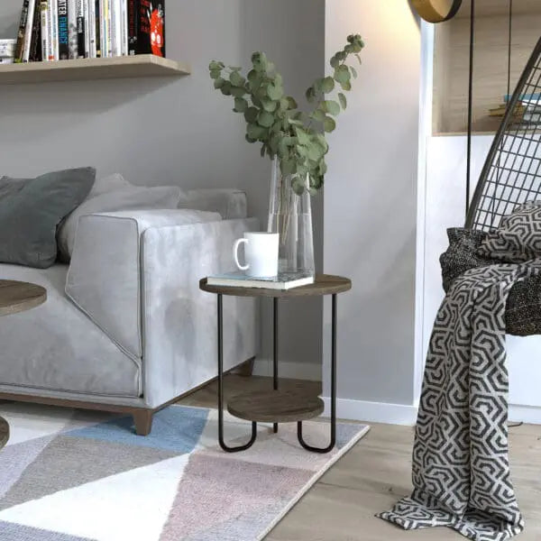CORRO SIDE TABLE - DARK COFFEE-DARK COFFEE
