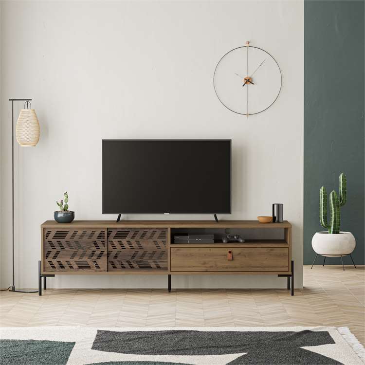 Delta TV Stand - Walnut