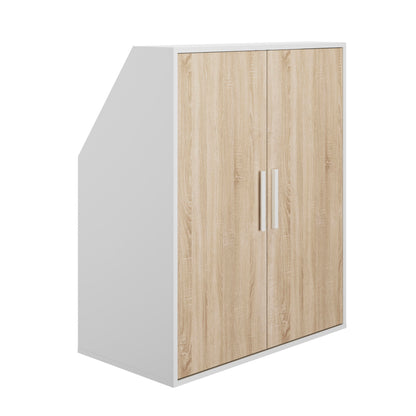 Wardrobe 2 doors under slope