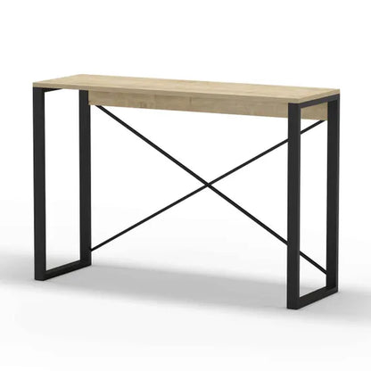ARCHIE CONSOLE - (METAL BLACK) SAPPHIRE OAK-SAPPHIRE OAK