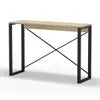 ARCHIE CONSOLE - (METAL BLACK) SAPPHIRE OAK-SAPPHIRE OAK