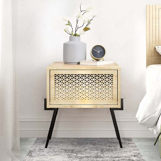 NAIVE NIGHTSTAND - SAPPHIRE OAK