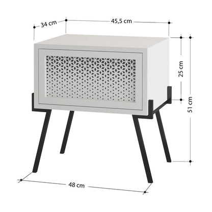 NAIVE NIGHTSTAND - SAPPHIRE OAK