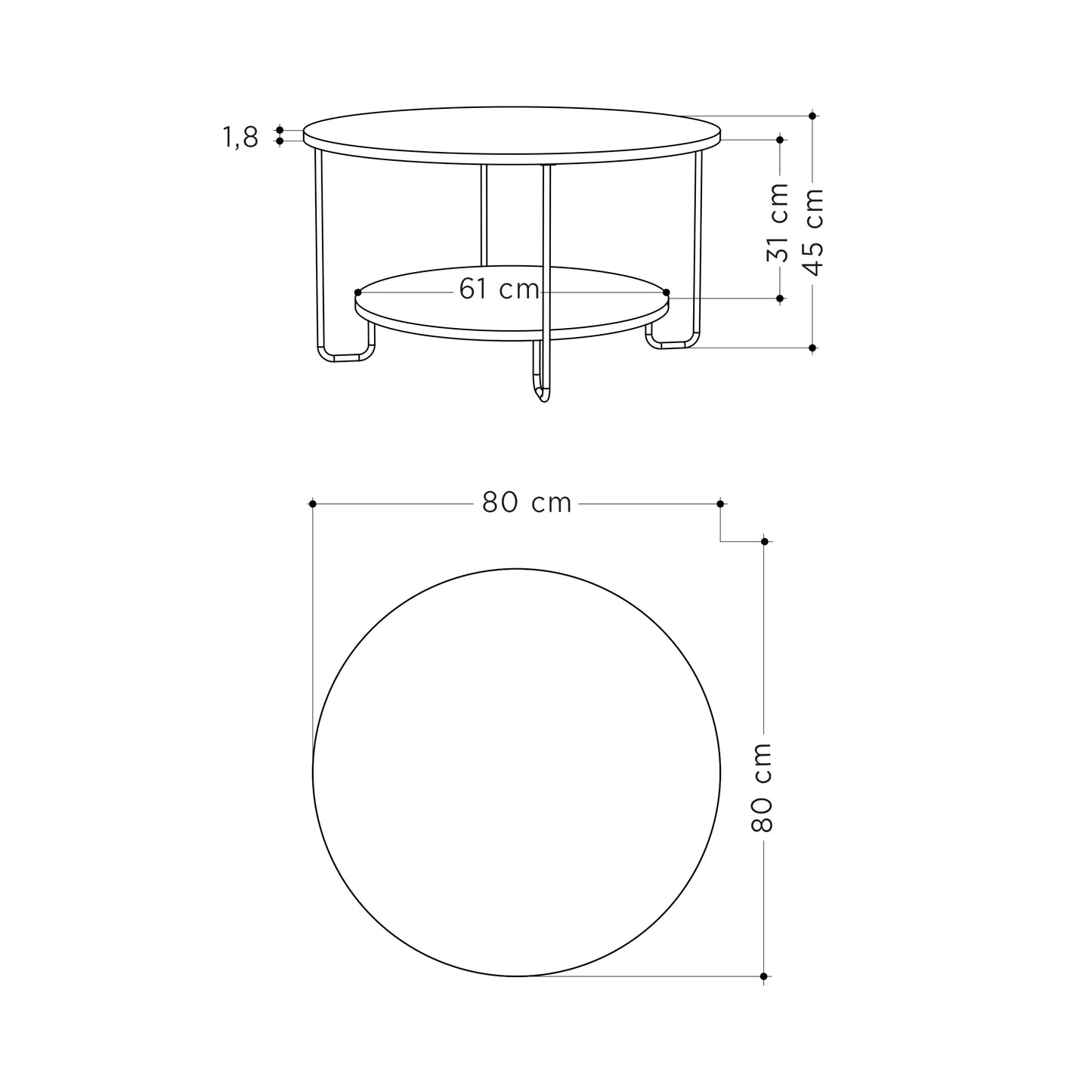 CORRO COFFEE TABLE - DARK COFFEE-DARK COFFEE