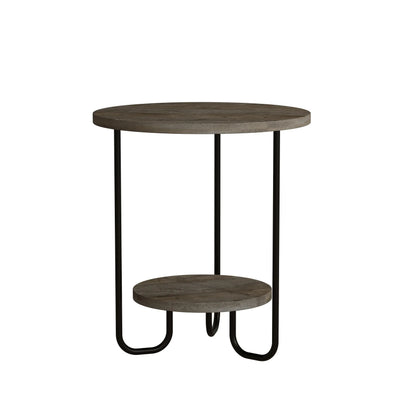 CORRO SIDE TABLE - DARK COFFEE-DARK COFFEE