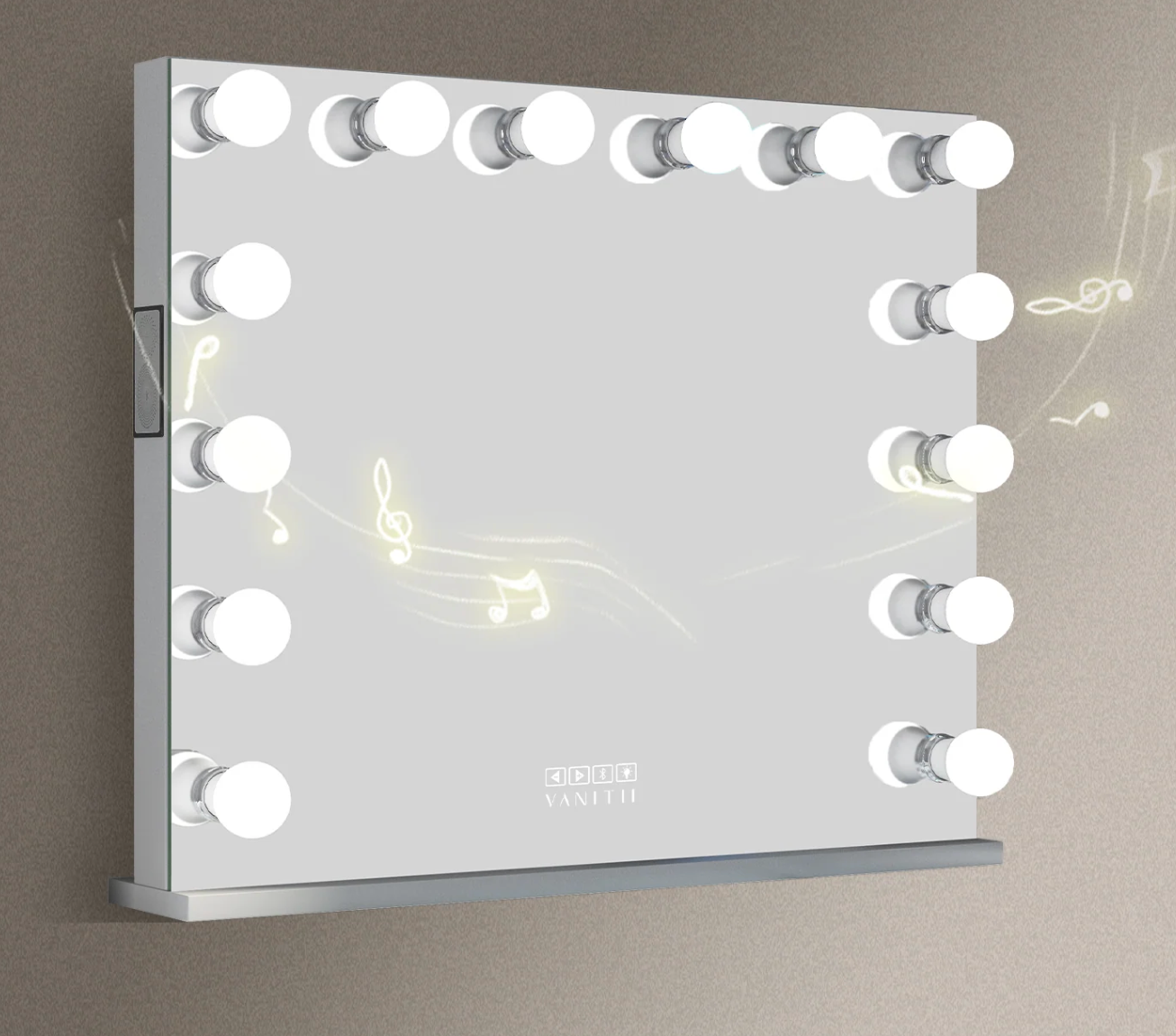 Hollywood Vanity Mirror XXL - 15 Dimmable LED Bulbs