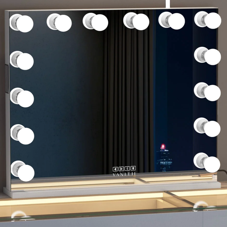 Hollywood Vanity Mirror XXL - 15 Dimmable LED Bulbs