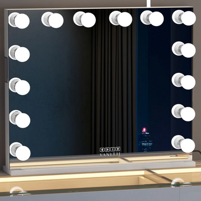 Hollywood Vanity Mirror XXL - 15 Dimmable LED Bulbs