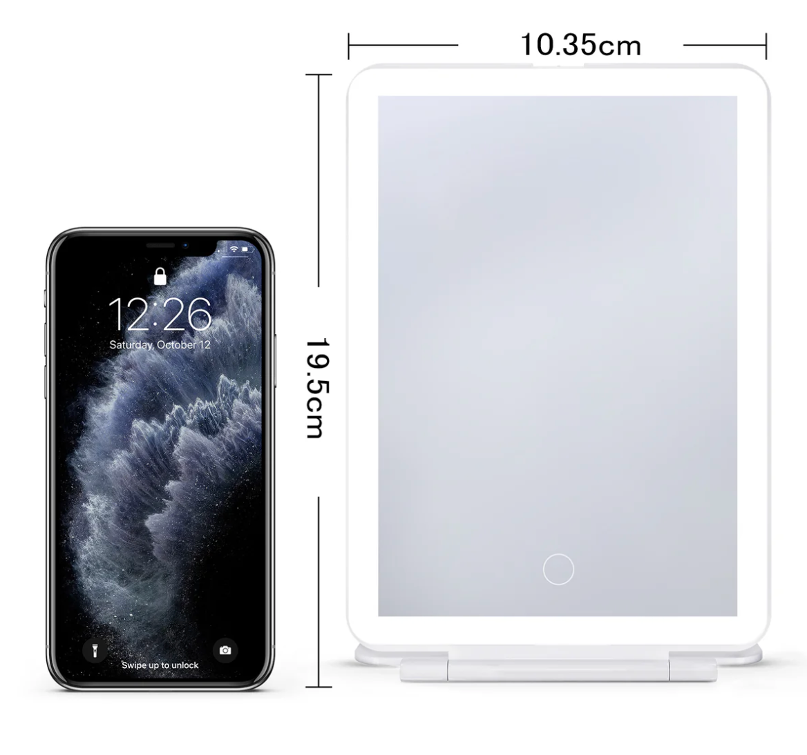 VANITII iPad Mini LED Makeup Mirror