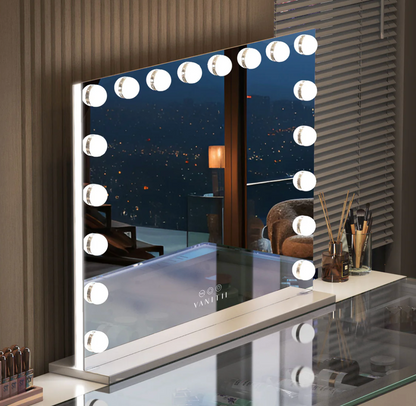 Hollywood Vanity Mirror - Glowy RGB Rainbow (18 bulb)