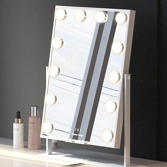 Hathaway Hollywood Glow Vanity Mirror (12 bulb)