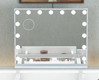Rose Desk Vanitii Mirror Bundle
