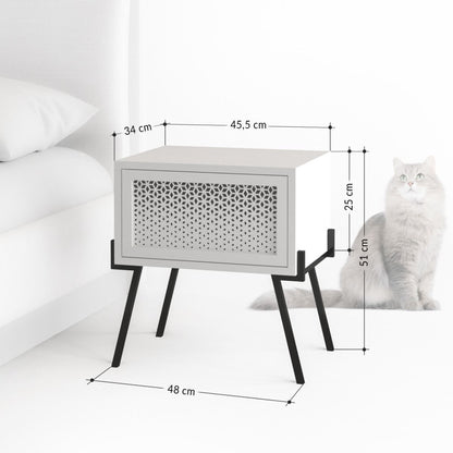 NAIVE NIGHTSTAND - WHITE