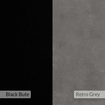 ARCHIE CONSOLE - (METAL BLACK) RETRO GREY-BLACK BUTE